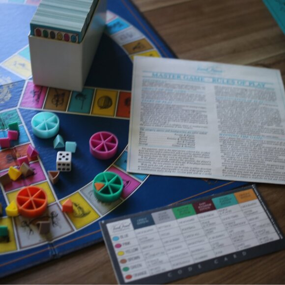 Trivial Pursuit Master Game Young Players Edition Vintage 1984 Ages 7 & Up - Picture 5 of 11